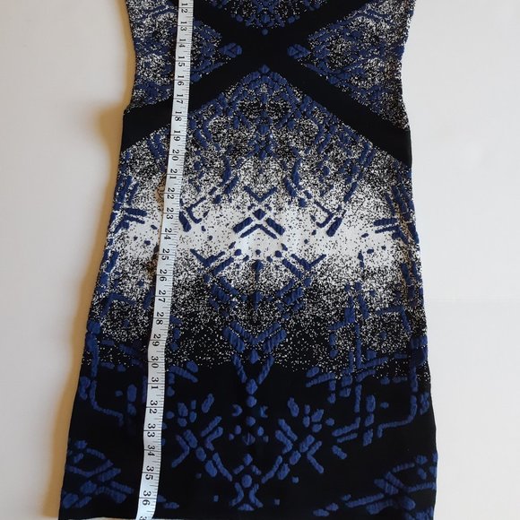 Elena Wang Multi Color  Slim Fit Bodycon dress. Says XS but fits bigger. - Picture 11 of 12